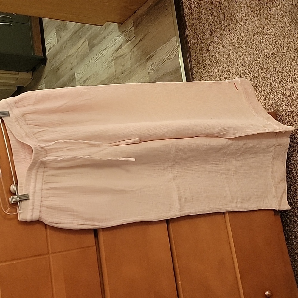 PEACE LOVE WORLD COMFY PANTS SIZE SMALL WIDE LEG
